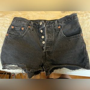 Levi denim shorts